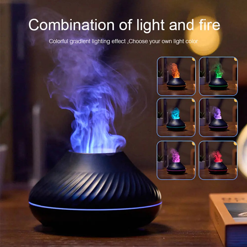 Color Flame Aroma Diffuser