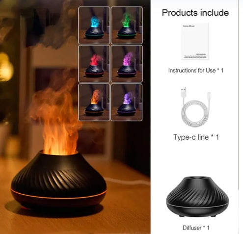 Color Flame Aroma Diffuser