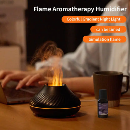 Color Flame Aroma Diffuser